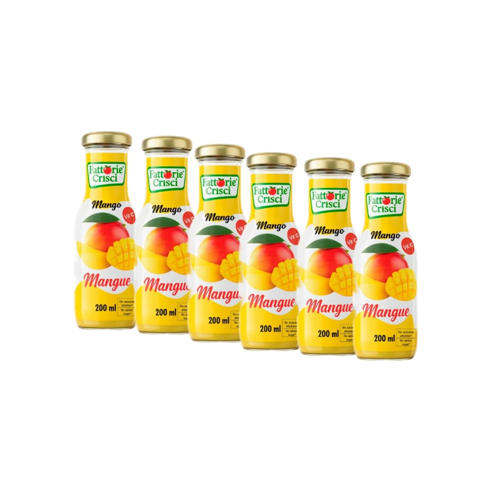 Jugo de mango Fattorie Crisci (6 x 200 ml) - Imagen 1