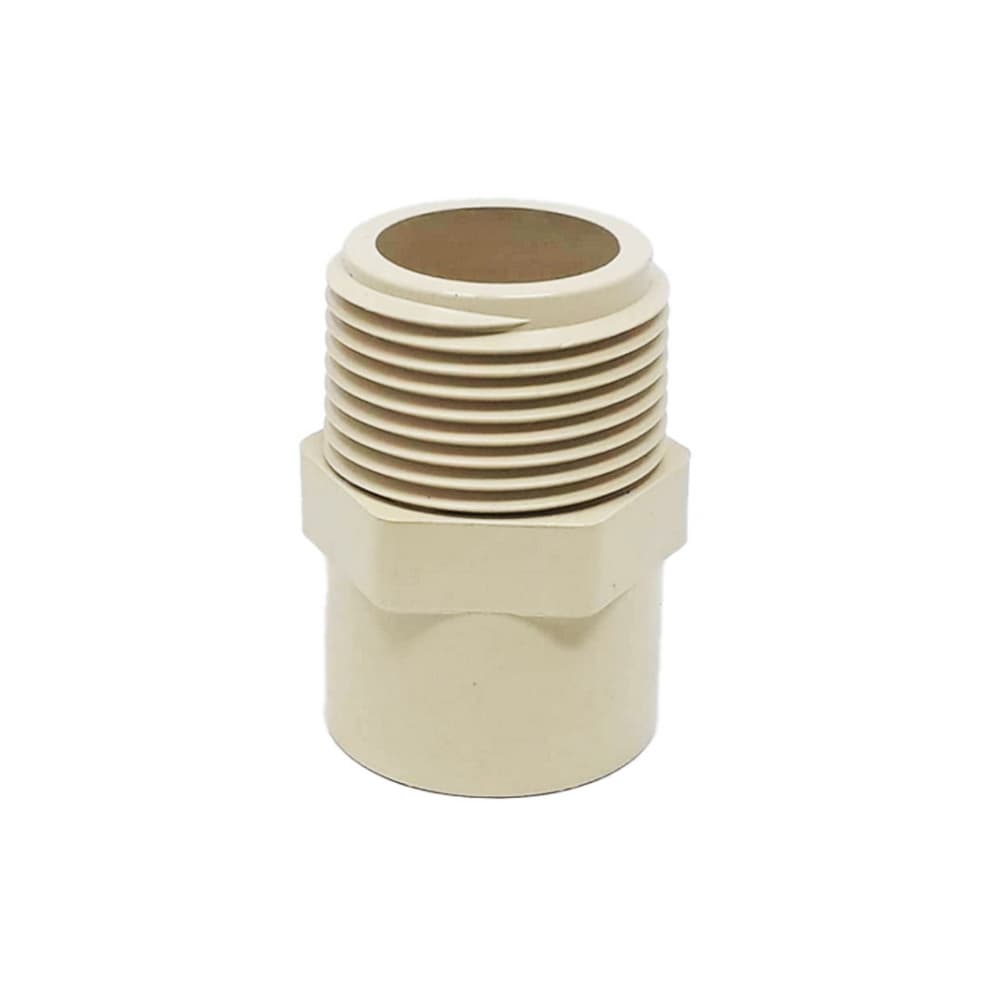 Conector de 3/4" rosca exterior CPVC Malu - Imagen 1