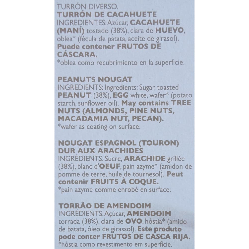 Turrón de cacahuete La Flor de Jijona (150 g / 5.29 oz) - Miniatura 3