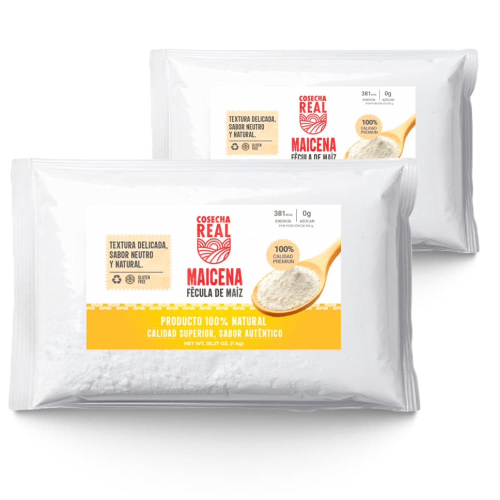 Maicena Cosecha Real (2 x 1 kg / 2.2 lb) - Imagen 1