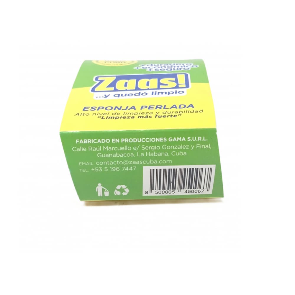 Esponja perlada Zaas! (1 U) - Miniatura 2