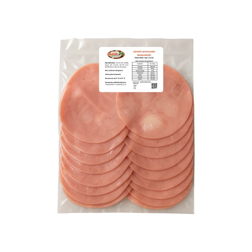 Jamón embuchado lasqueado Antojito24 (1 kg / 2.2 lb) - Miniatura 2
