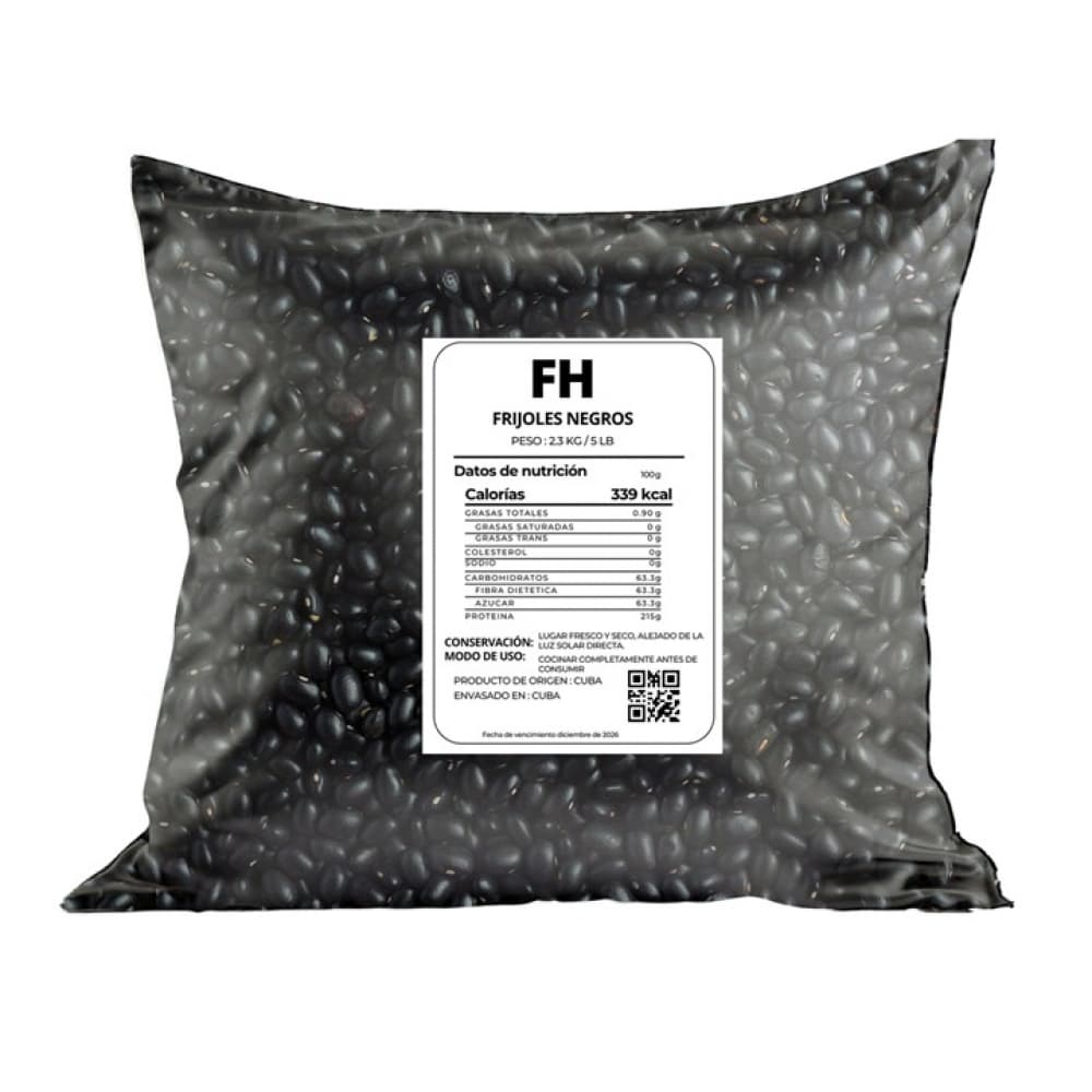 Frijoles negros (2.3 kg / 5 lb) - Miniatura 2