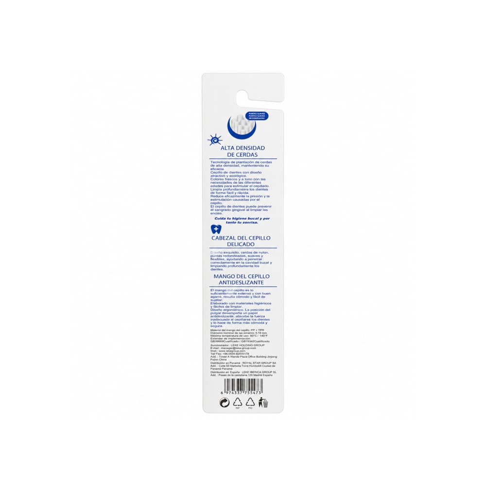 Set de 5 cepillos de dientes para adultos Comfortime - Miniatura 3