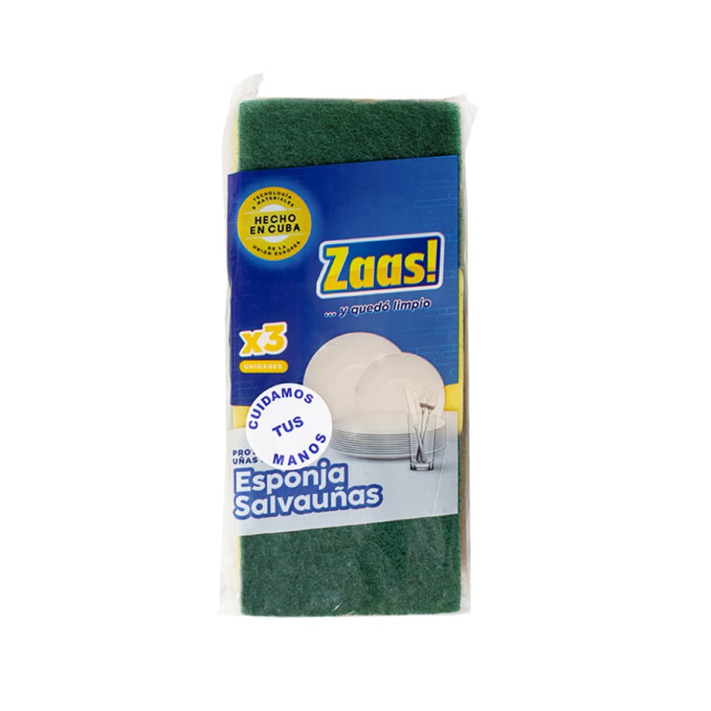 Esponja salvauñas Zaas! (3 U) - Miniatura 2