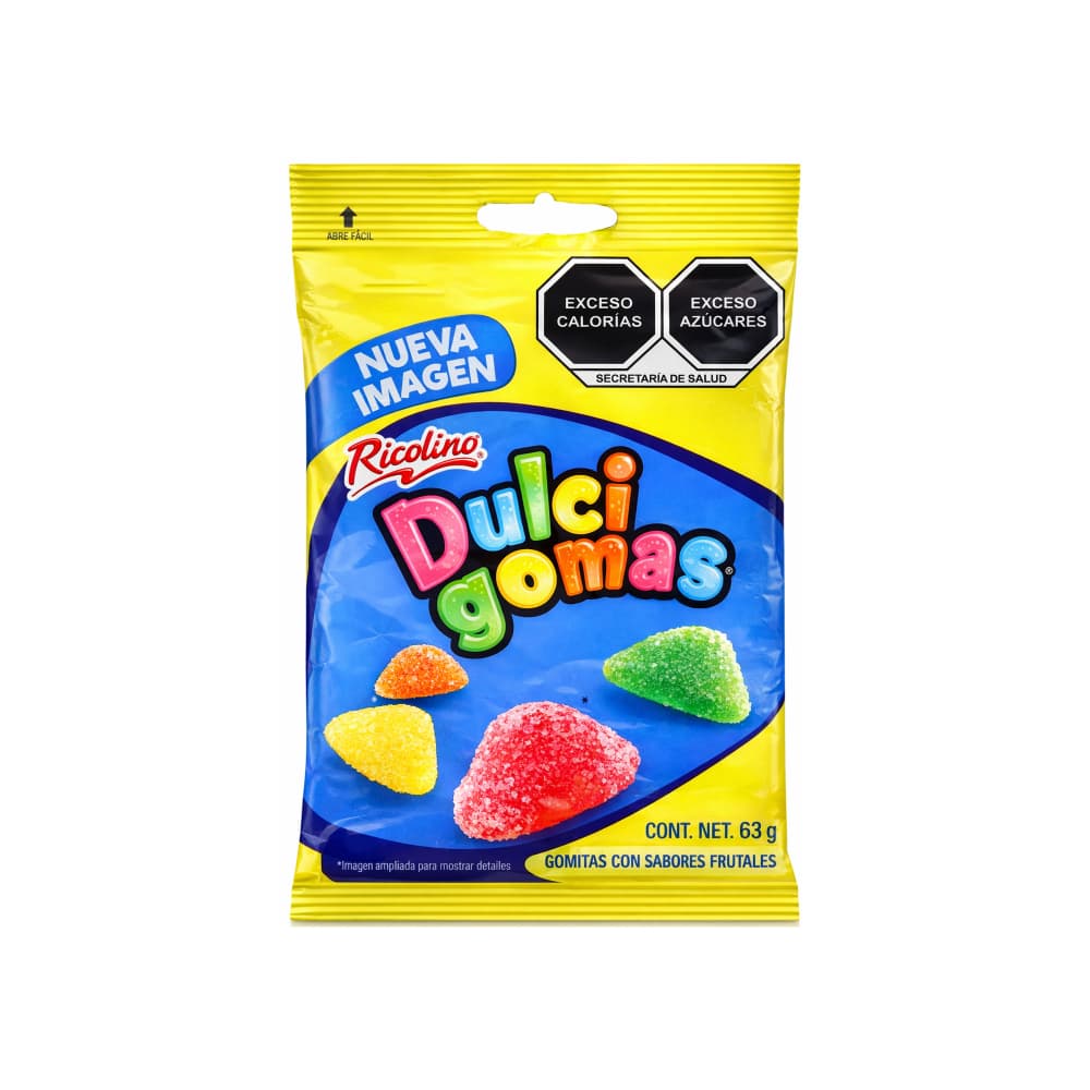 Gomitas con sabores frutales Ricolino (63 g / 2.2 oz) - Miniatura 3