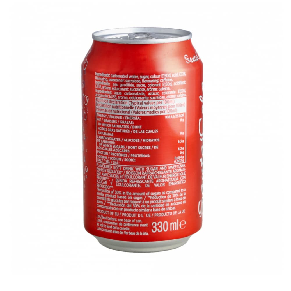 Refresco gaseado de cola SantaCola (330 ml) - Miniatura 3
