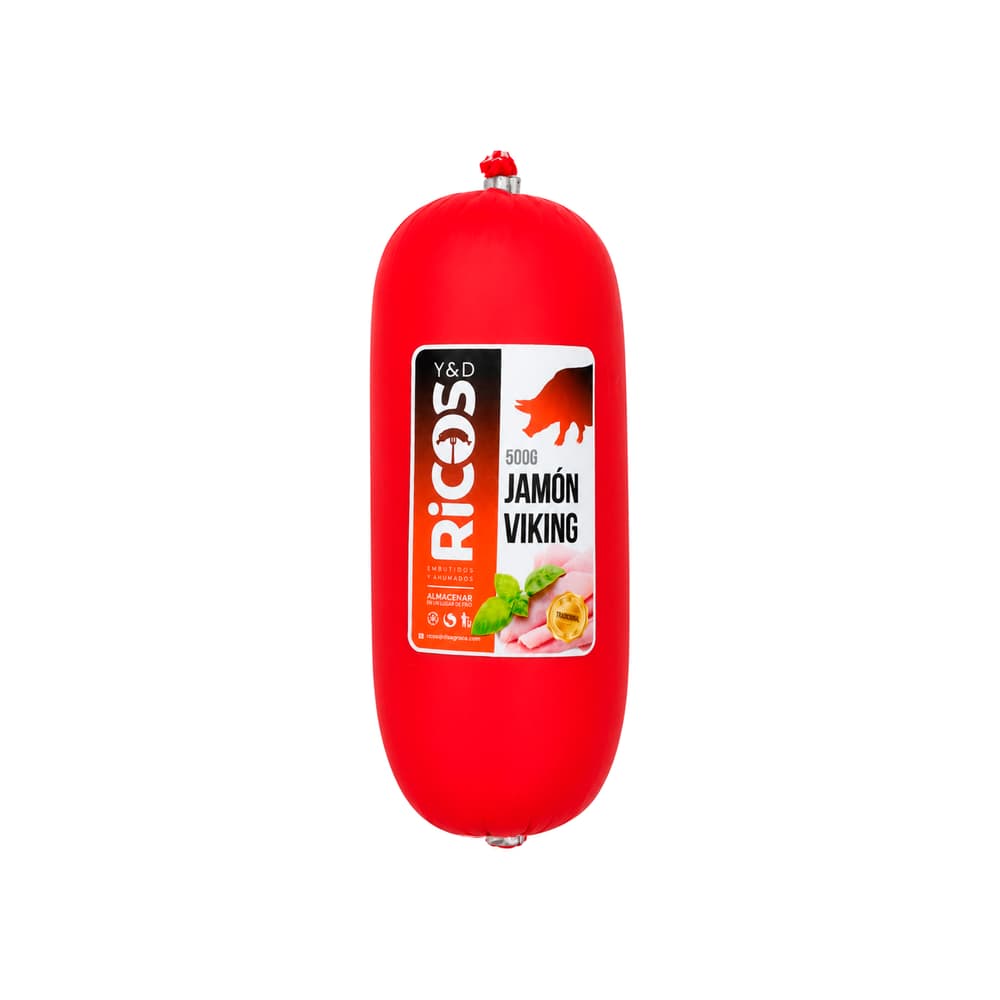 Jamón viking tradicional Y&D (500 g / 1.1 lb) - Miniatura 1