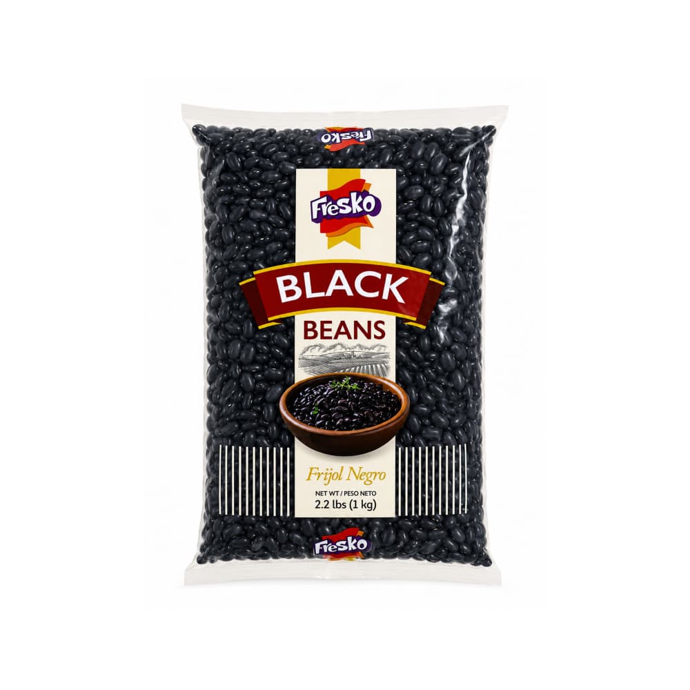 Frijol negro Fresko (1 kg / 2.20 lb) - Miniatura 1