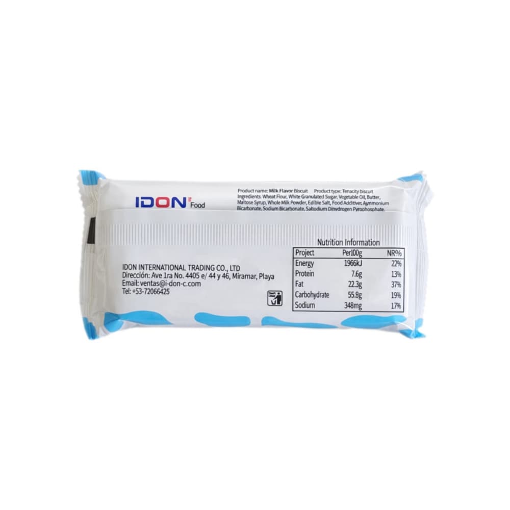 Galletas sabor a leche Idon Food (27.5 g) - Miniatura 2