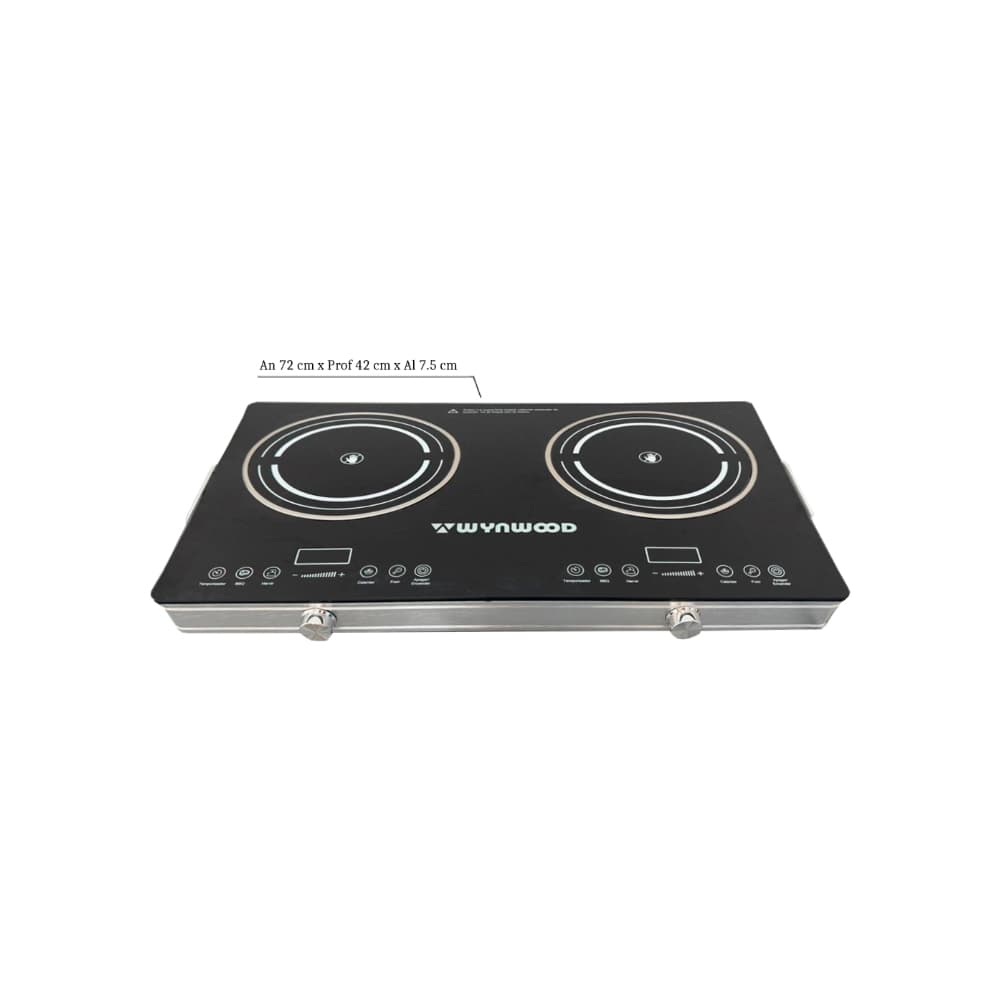 Cocina infrarroja doble Wynwood WYD-FR2B - Miniatura 3
