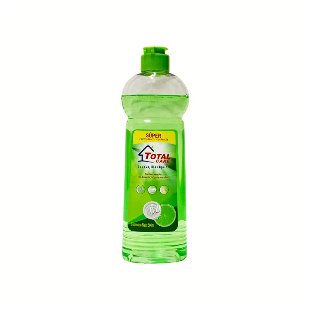 Lavavajillas líquido Total Care (500 ml) - Imagen 1