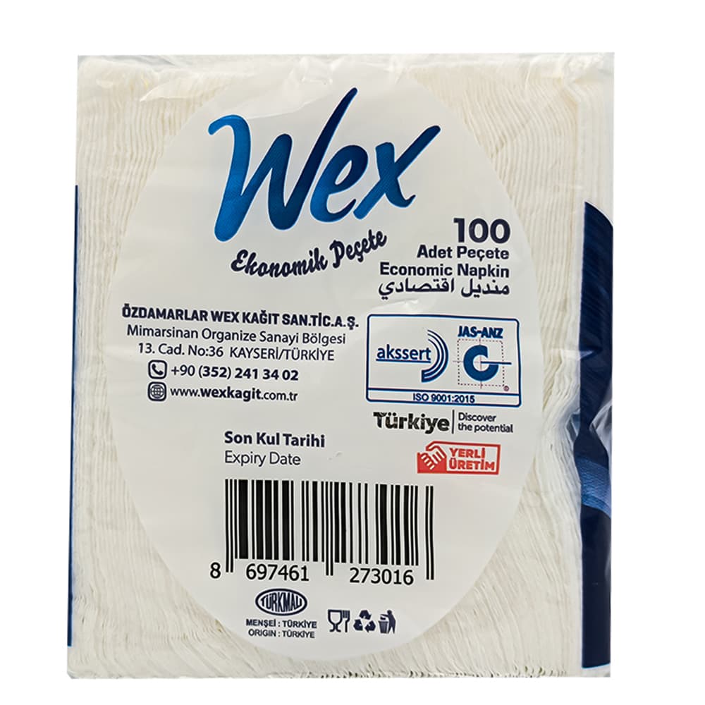 Servilleta económica Wex (100 U) - Miniatura 2