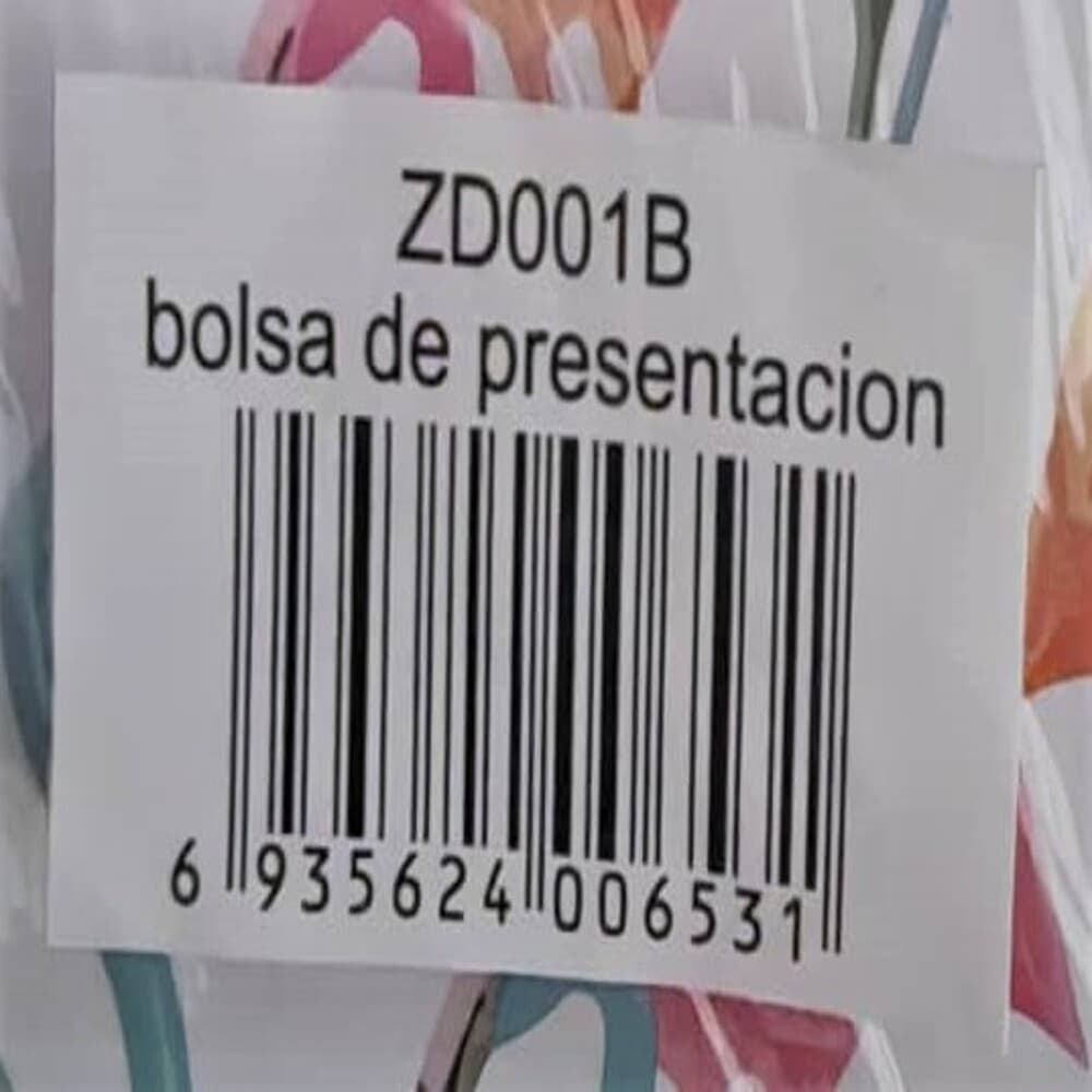 Bolsa de regalo mediana con diseño de flamenco P53 (25 x 18 x 10 cm) - Miniatura 4