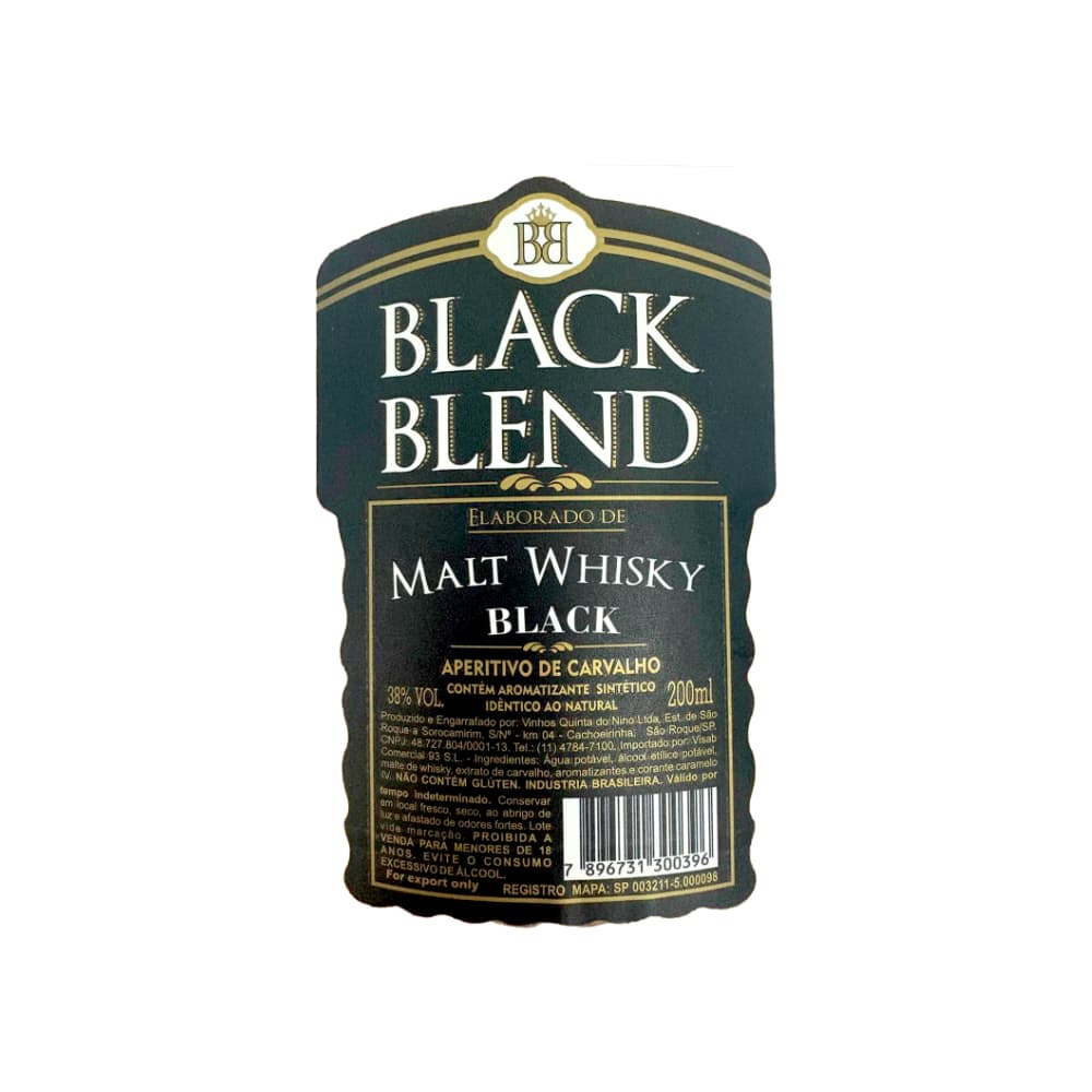 Whisky Black Blend (200 ml) - Miniatura 2