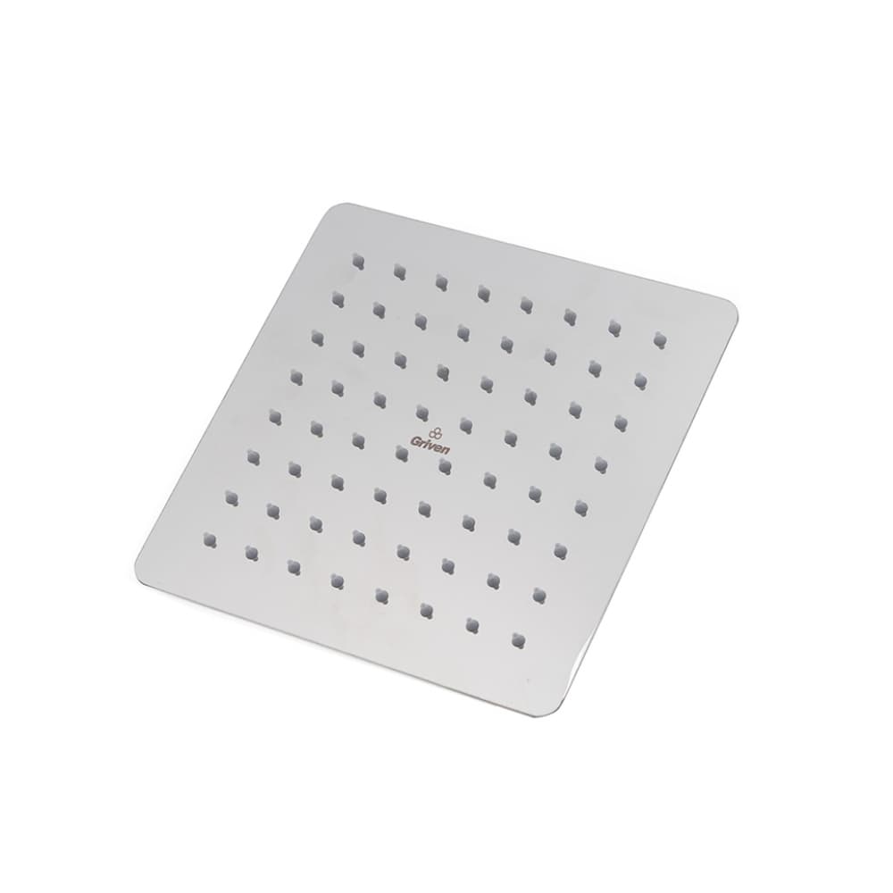 Regadera redonda para ducha de 6". Tipo lluvia acabado cromado Griven - Miniatura 3