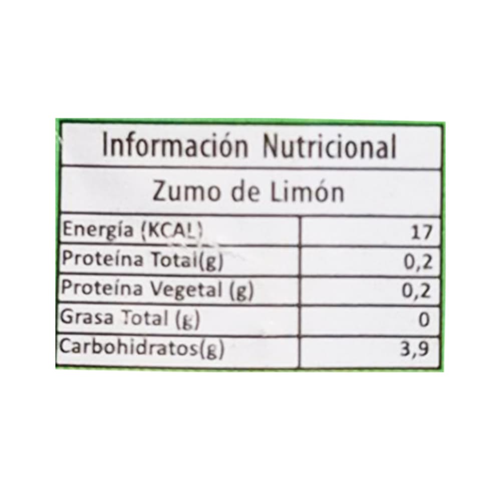 Zumo de limón (5 x 1 L) - Miniatura 3