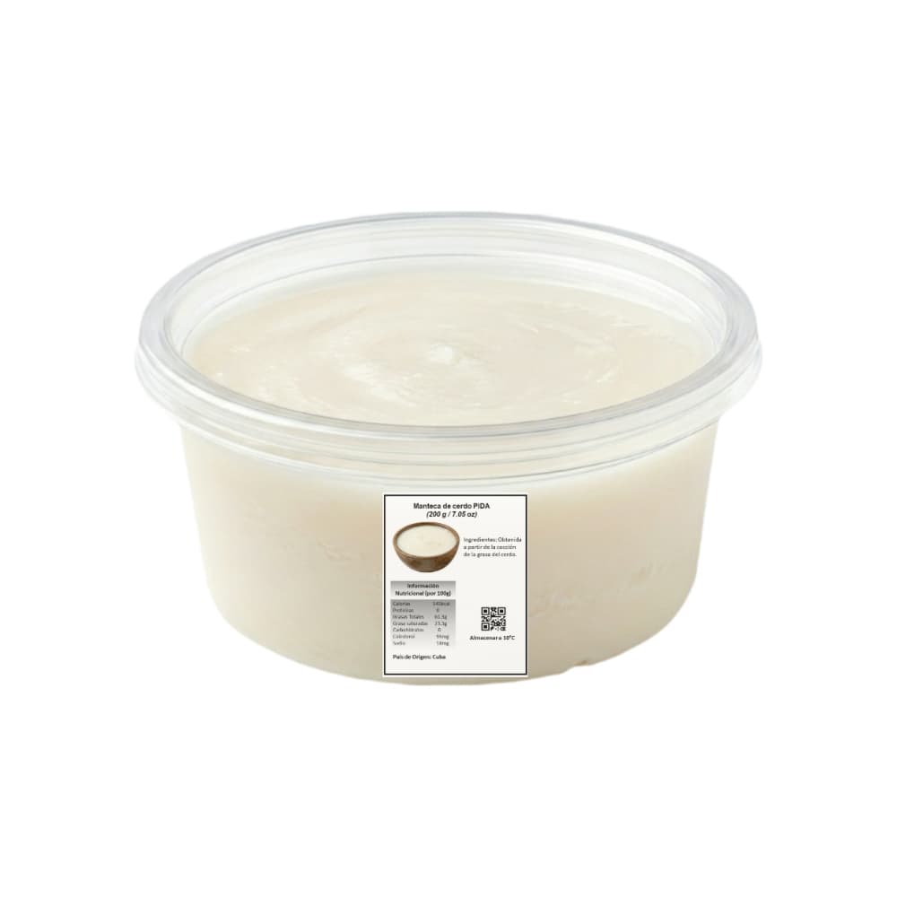 Manteca de cerdo Pida (200 g / 7.05 oz) - Miniatura 1