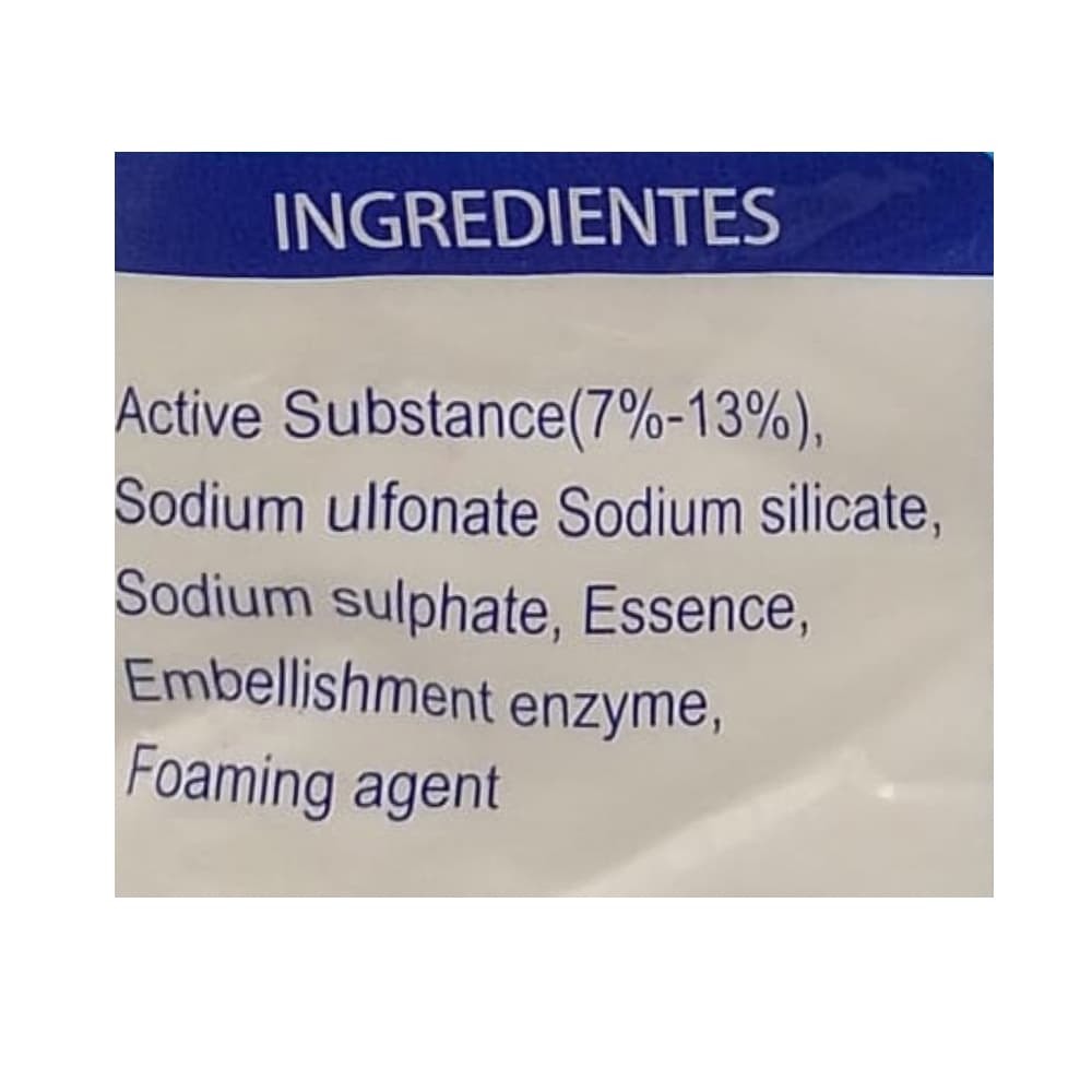 Detergente en polvo aroma limón Power Wash Zhaoke (400 g / 14.11 oz) - Miniatura 3