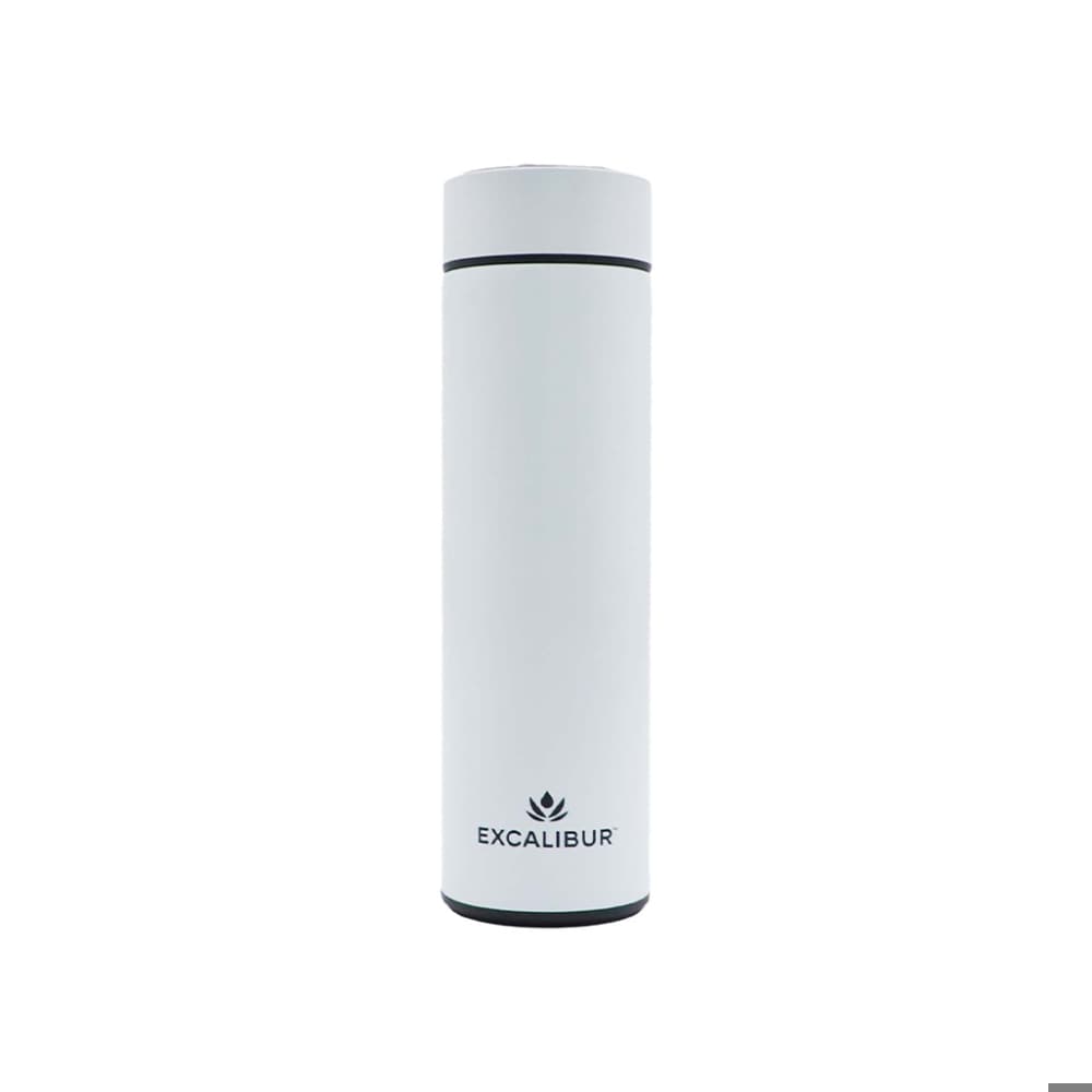 Termo inteligente con medidor de temperatura blanco 500 ml Excalibur - Miniatura 1
