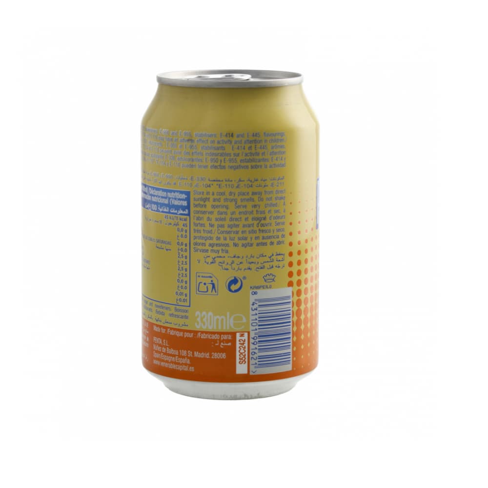 Refresco gaseado de piña Santa (12 x 330 ml) - Miniatura 4