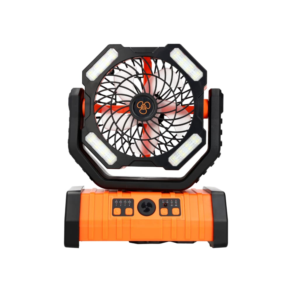 Ventilador portátil recargable con linterna LED 20000 mAh ODM F18 - Imagen 1