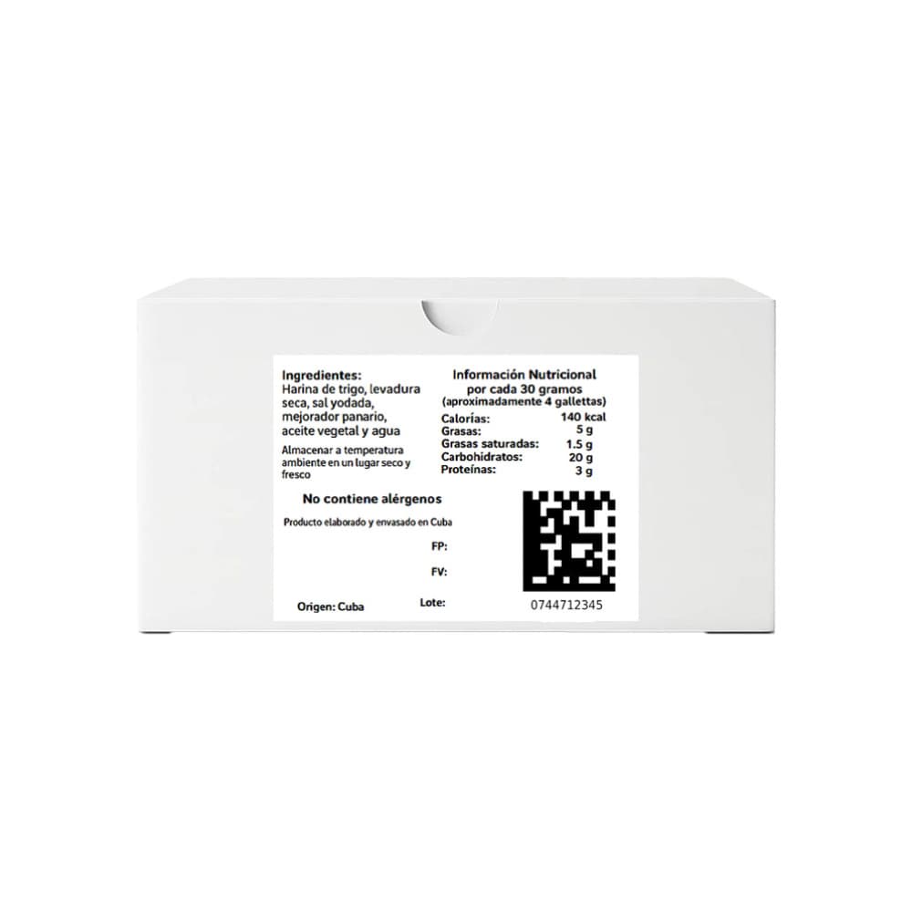 Galletas de sal artesanales May SM (2 x 400 g / 14.11 oz) - Miniatura 3