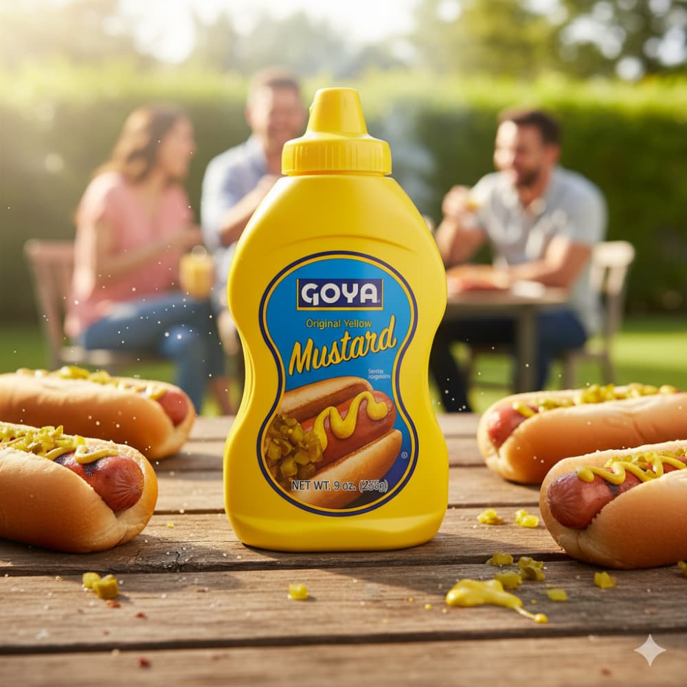 Mostaza Goya (255 g / 9 oz) - Miniatura 4