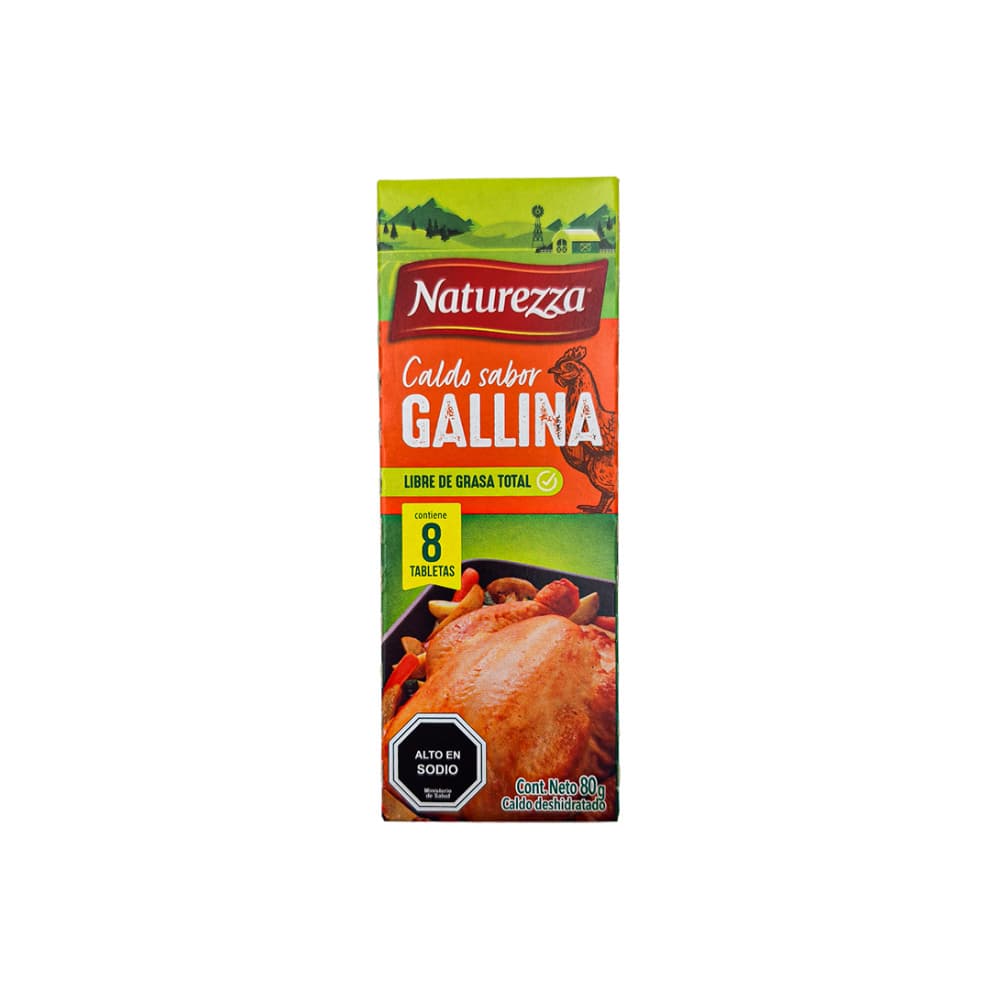 Caldo Sabor GallinaNaturezza (80 g) - Imagen 1