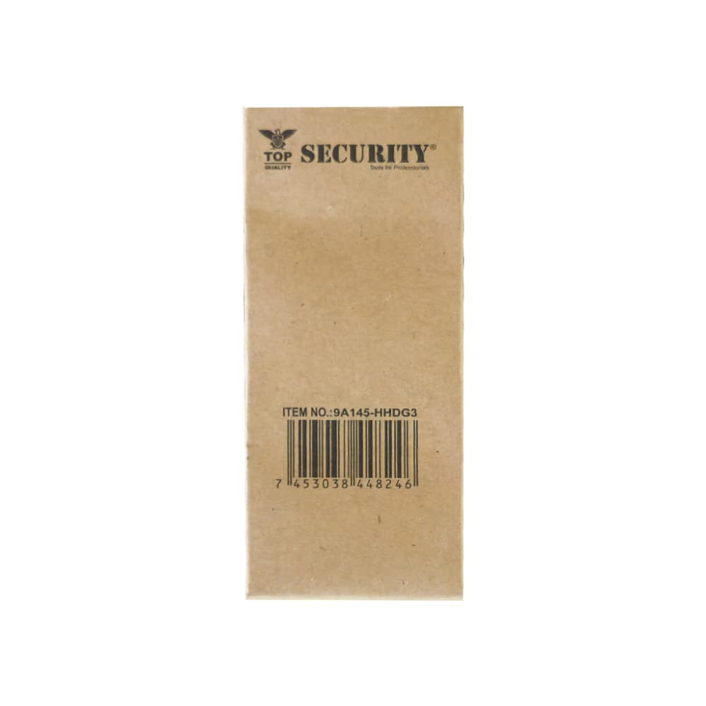 Bisagra de acero con terminación cromada de 76 mm x 76 mm Security (2 U) - Miniatura 6