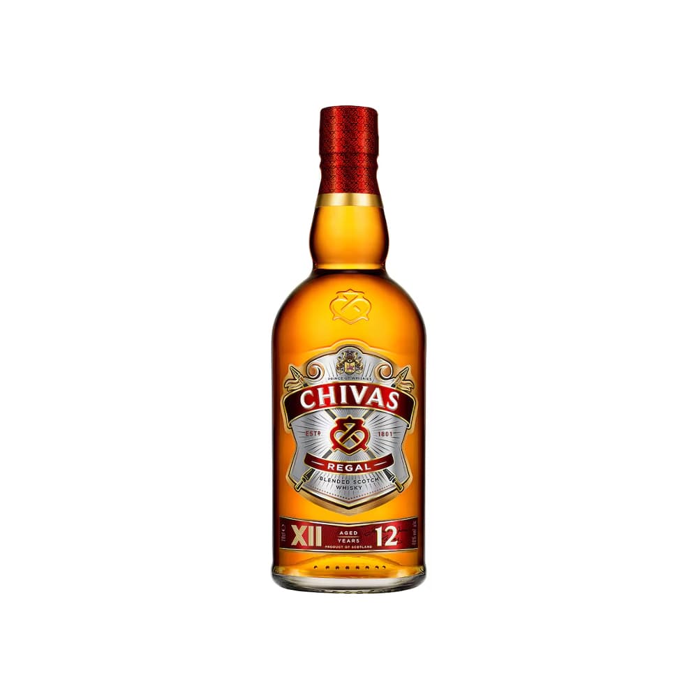 Whisky 40 % vol 12 años Chivas Regal (700 ml) - Imagen 1