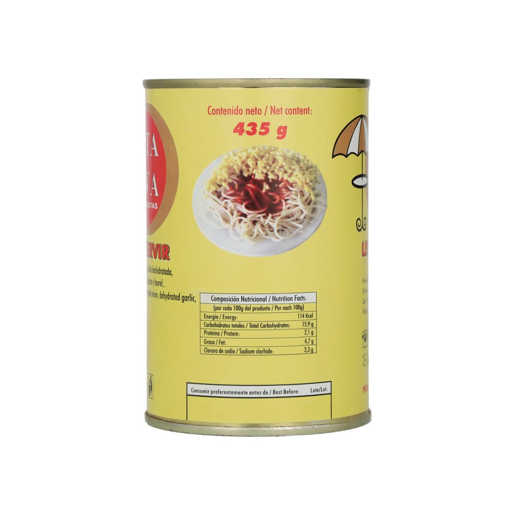 Salsa para pastas Vita Nuova (435 g / 15.34 oz) - Miniatura 3
