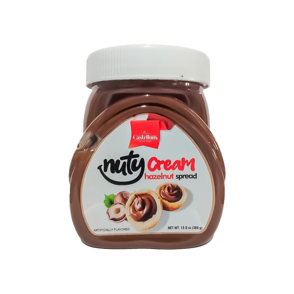 Crema de avellanas con cacao - tipo Nutella - Castellum (369 g / 13 oz) - Miniatura 1