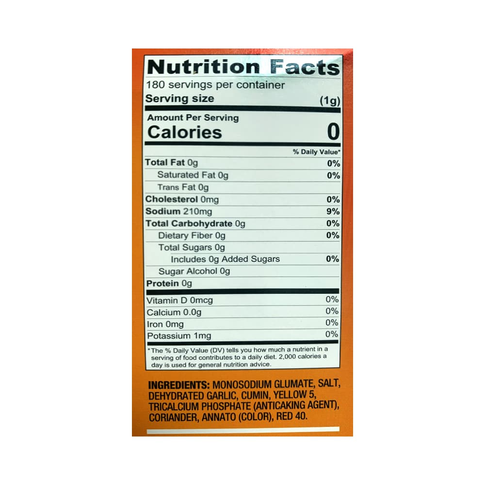 Sazón con culantro y achiote Iberia (180 g / 6.34 oz) - Miniatura 4