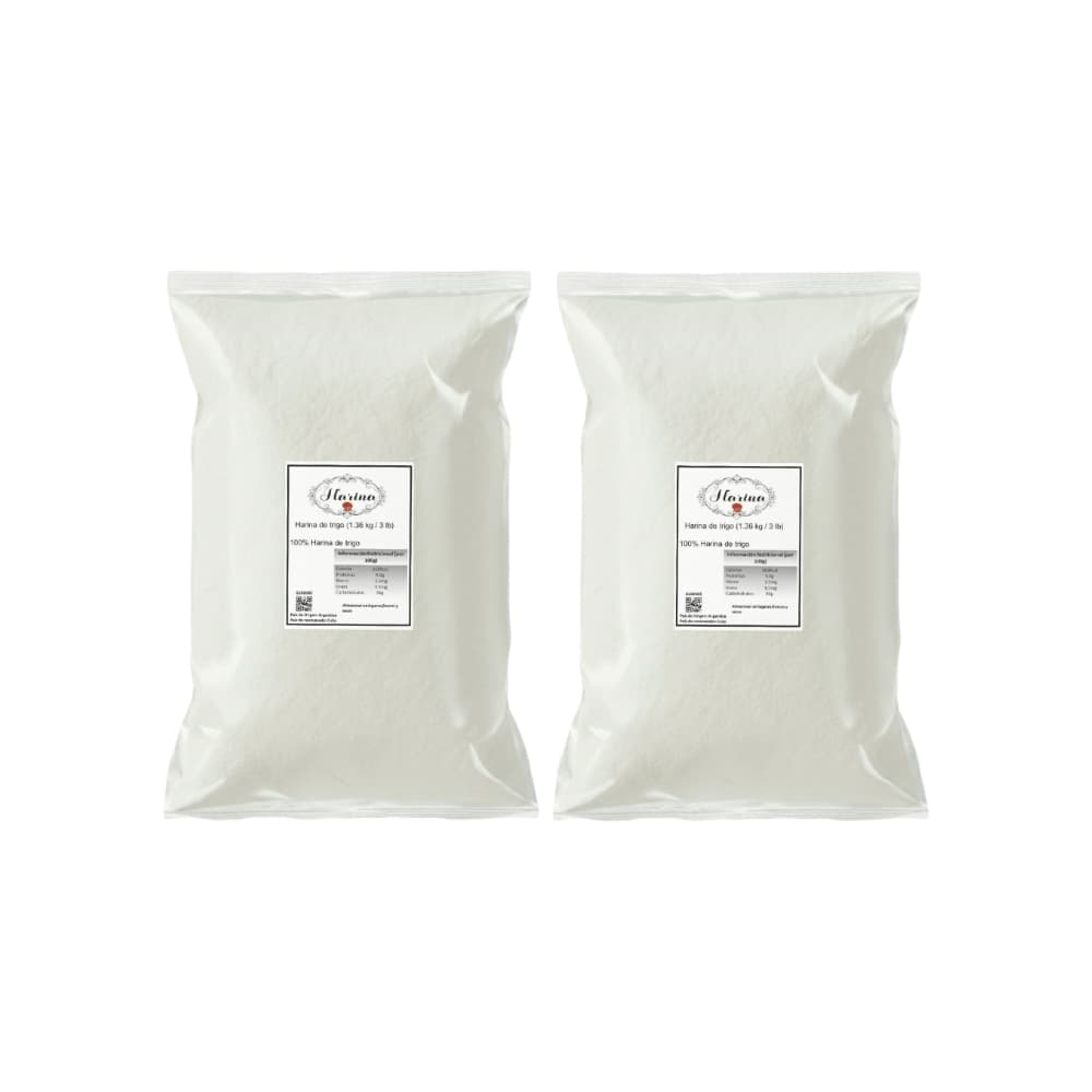 Harina de trigo Pida (2 x 1.36 kg / 3 lb) - Imagen 1