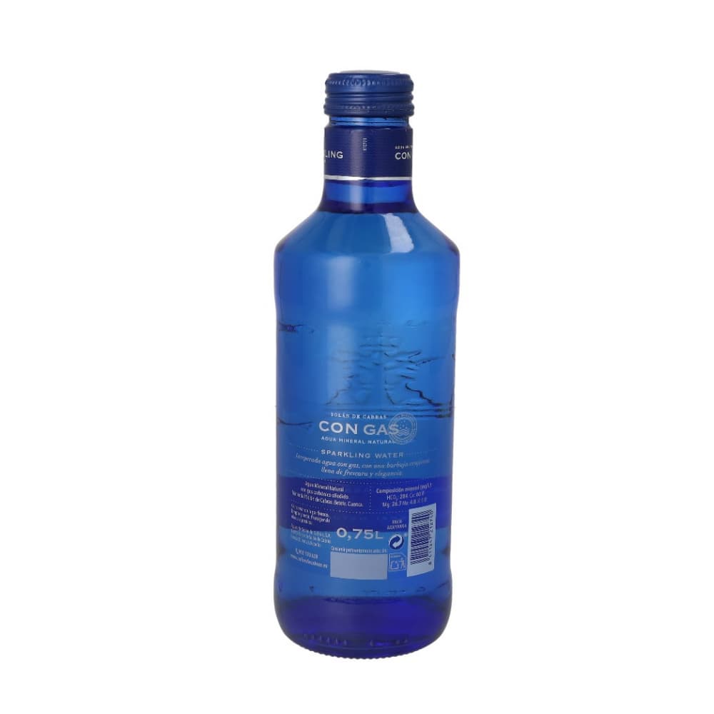Agua con gas de botella Solán de Cabras (750 ml) - Miniatura 2