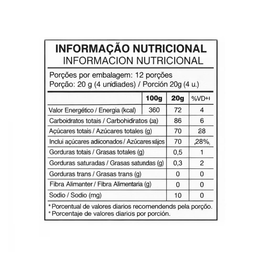 Caramelos masticables surtidos Toffee Berbau (250 g / 8.81 oz) - Miniatura 3