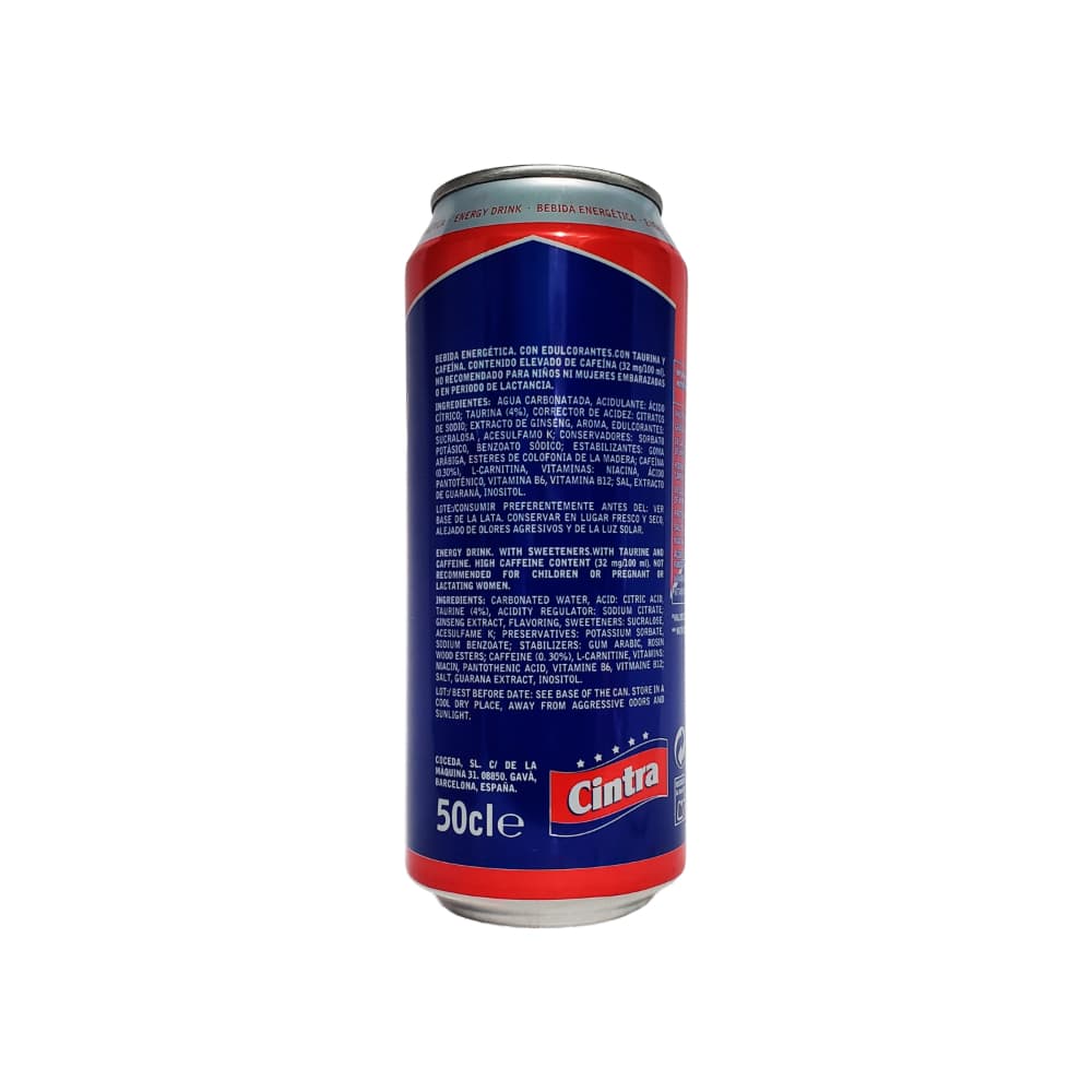 Energizante Cintra (500 ml) - Miniatura 4