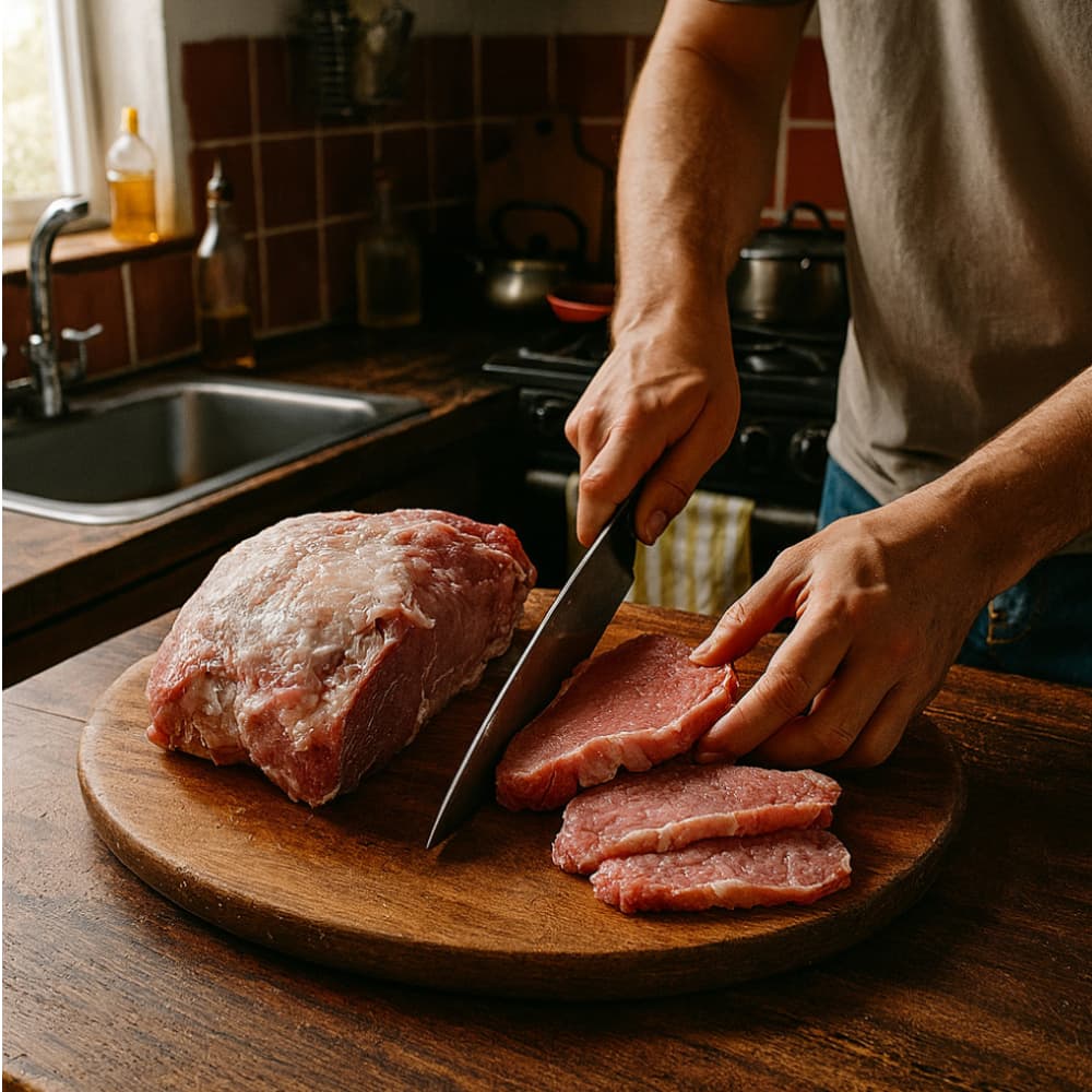 Pierna de cerdo sin piel y sin hueso Super Yu (4.5 kg / 9.9lb) - Miniatura 4