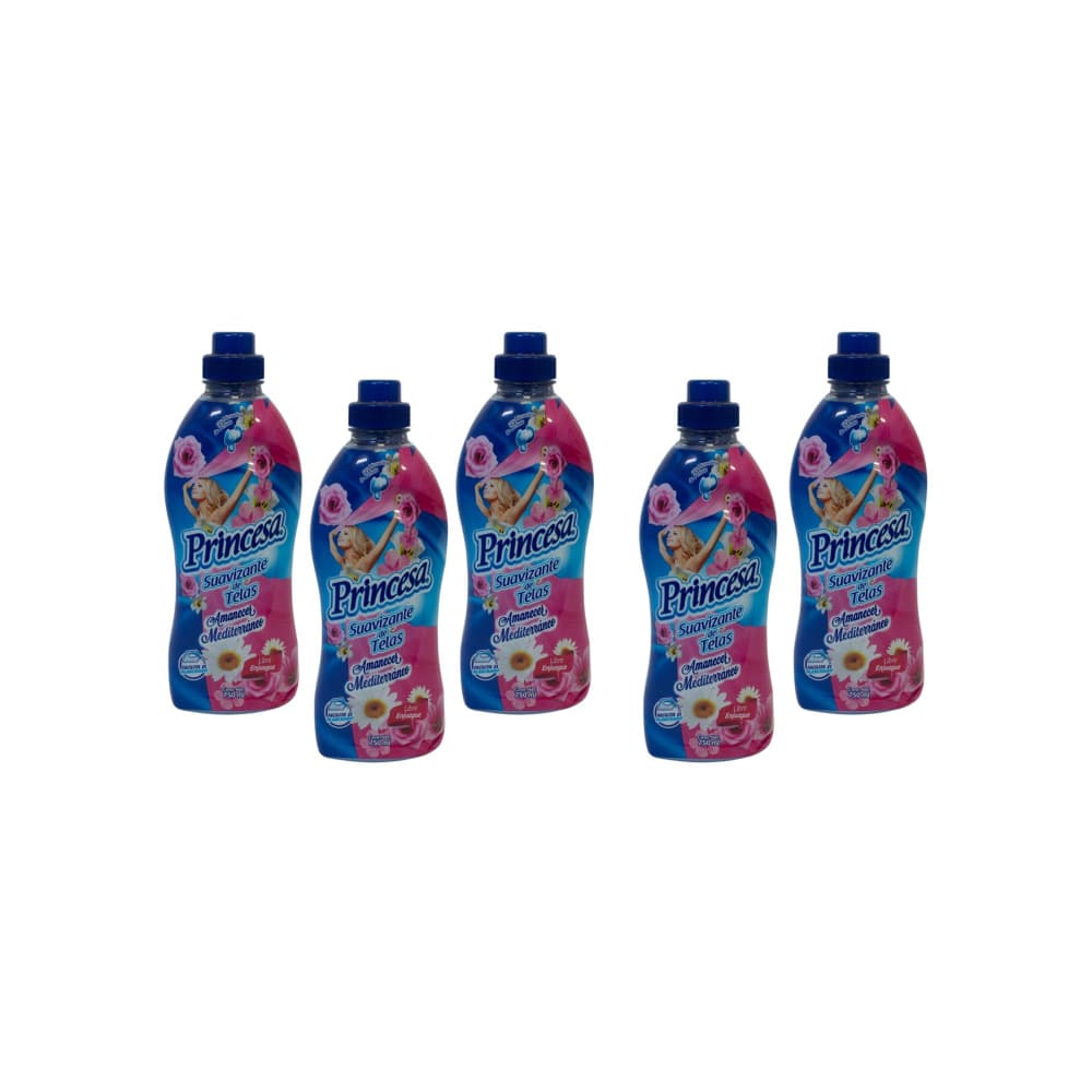 Suavizante de telas Princesa (5 x 750 ml) - Imagen 1