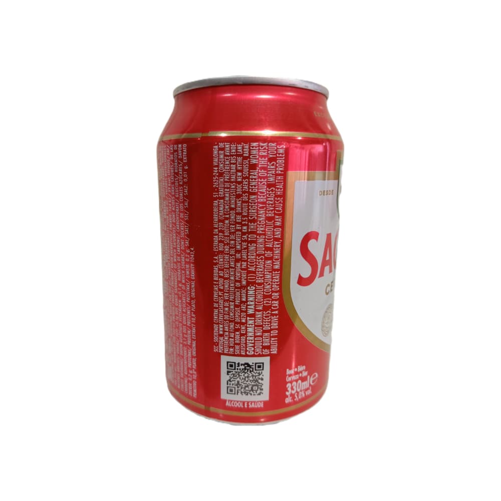 Cerveza Sagres (24 x 330 ml) - Miniatura 2