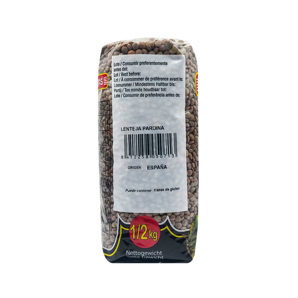 Lenteja pardina Penelas (500 g / 1.10 lb) - Miniatura 3