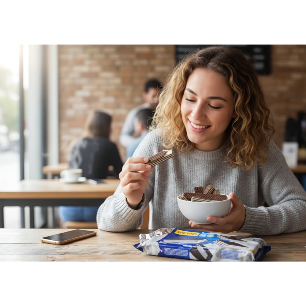 Sorbeto sabor chocolate con crema sabor vainilla Rancheiro (78 g / 2.75 oz) - Miniatura 5