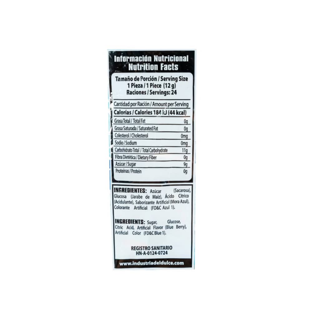 Paleta de mora azul pintaboca Confites Venus (228 g / 8.04 oz) - Miniatura 4