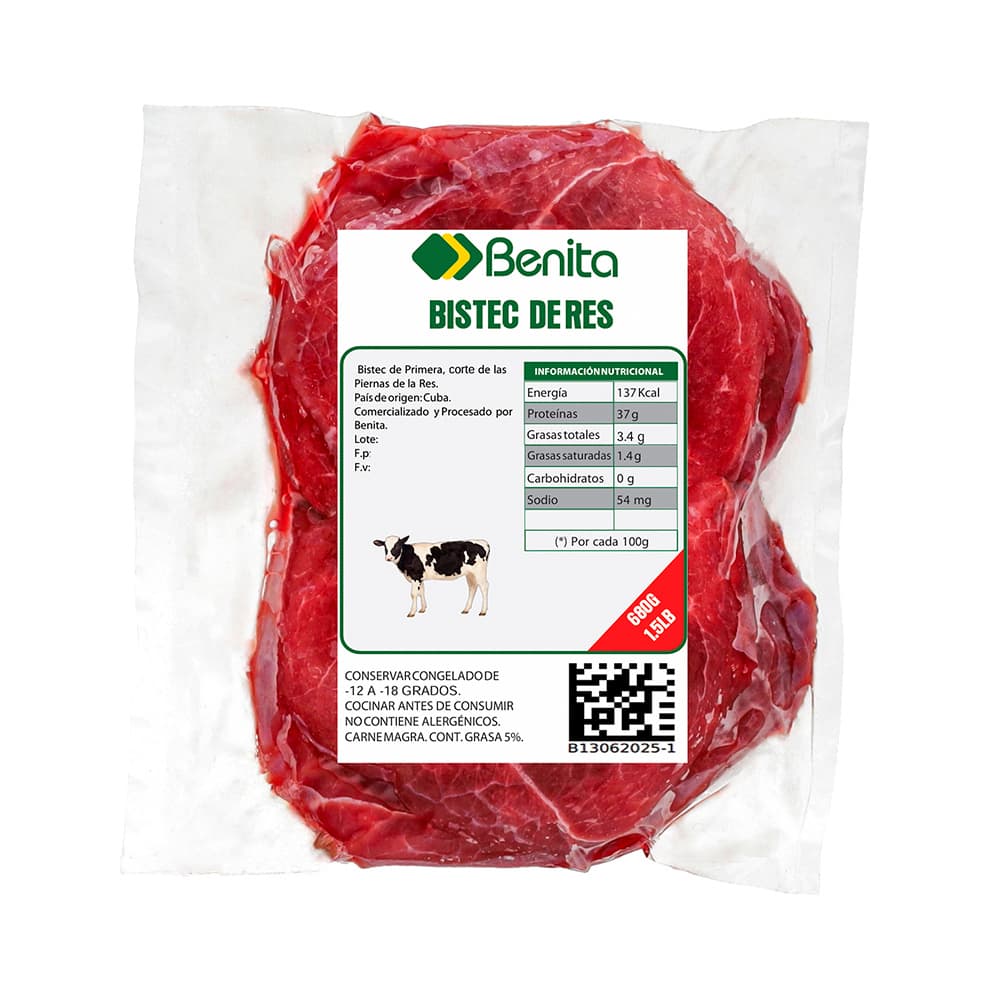 Bistec de res Benita (680 g / 1.5 lb) - Miniatura 3