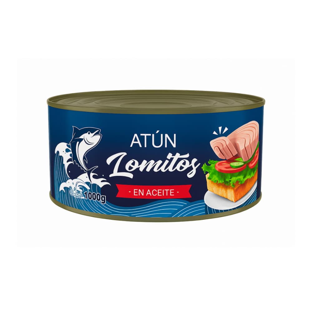 Lomitos de atún en aceite Lucy (4 x 1 kg / 2.2 lb) - Miniatura 4