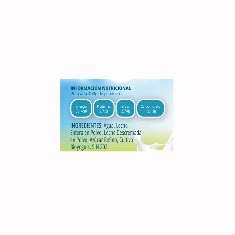 Yogurt probiótico de coágulo natural RHD (4 L) - Miniatura 3