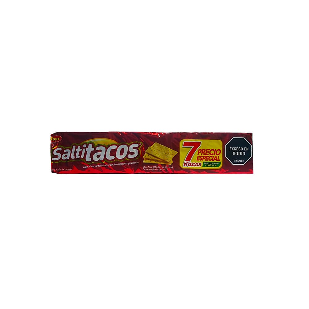 Galletas de soda salitacos Tomy (595 g / 1.31 lb) - Imagen 1