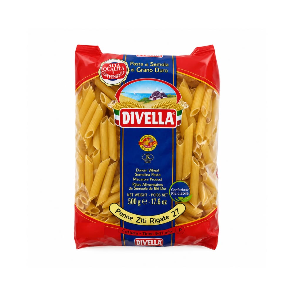 Pasta Penne Divella (500 g / 1.1 lb) - Miniatura 1