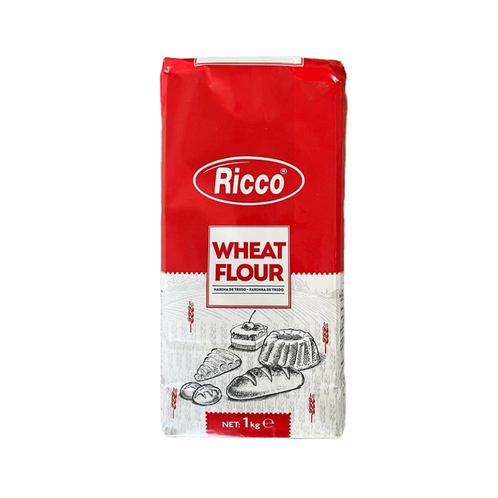 Harina de trigo Ricco (1 kg / 2.2 lb) - Imagen 1